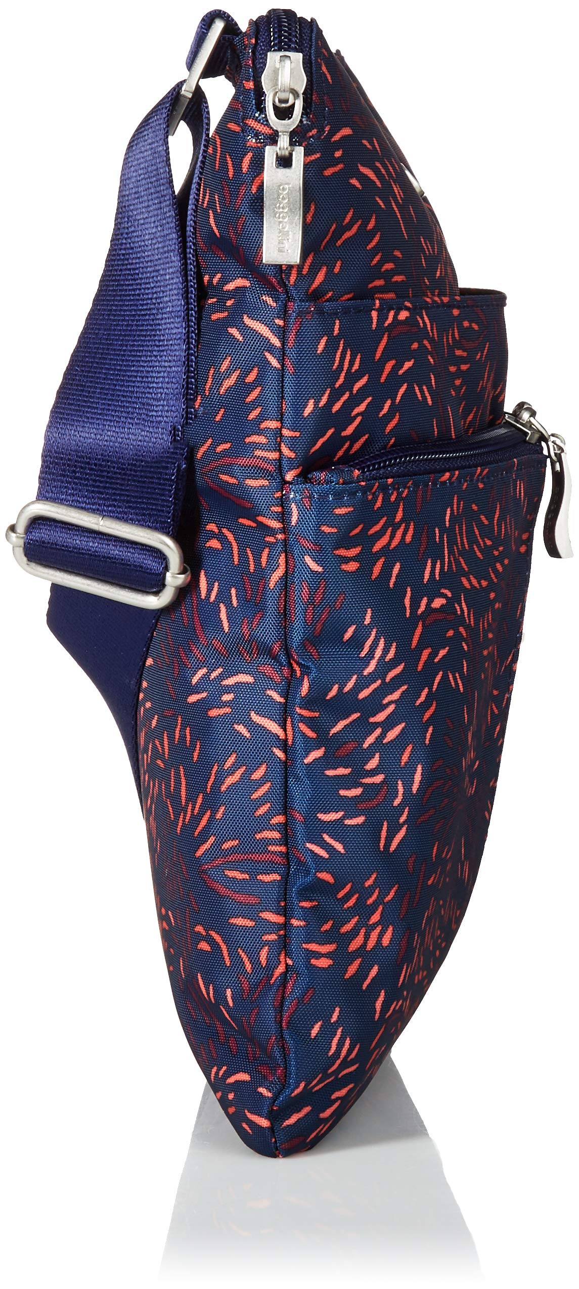 Baggallini Horizon Lightweight Crossbody Bag MultiPocketed, Water