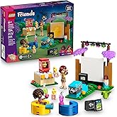 LEGO Friends Friendship Movie Night Pretend Play Building Toy - Interactive Storytelling Playset for Girls & Boys, Ages 6+ - Includes Paisley and Aliya Minidolls - Gift Idea for Birthdays - 42642