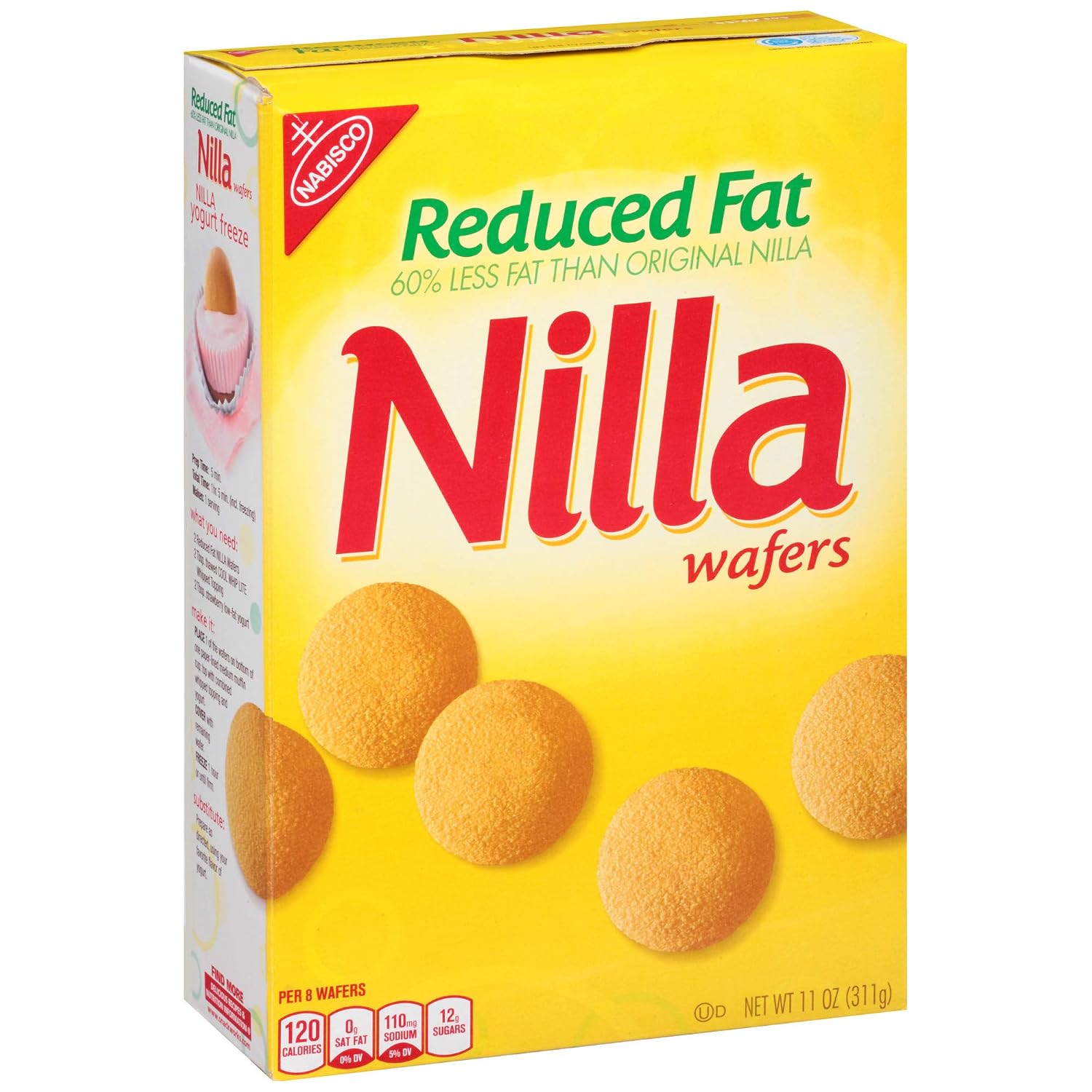 Nabisco nilla wafer cookies reduced fat 1x 11oz (044000004743)