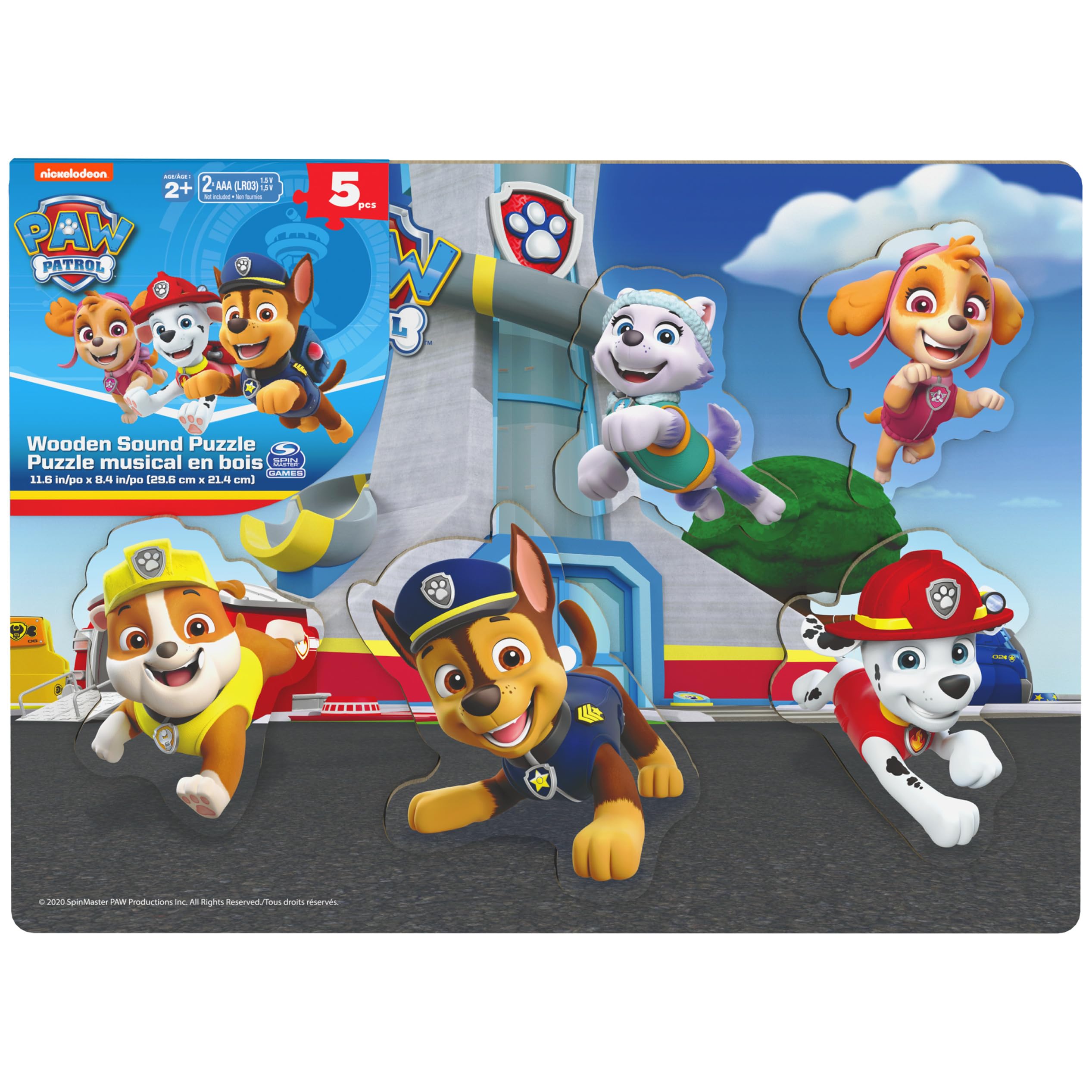 Nickelodeon PAW Patrol Sound Kids' Jigsaw Puzzle - 5pc