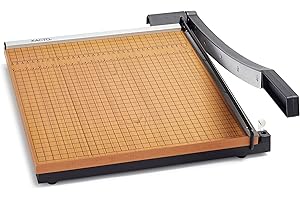 X-ACTO Paper Cutter Guillotine | Commercial Grade Guillotine Paper Cutter, Heavy Duty, Square (15x15)