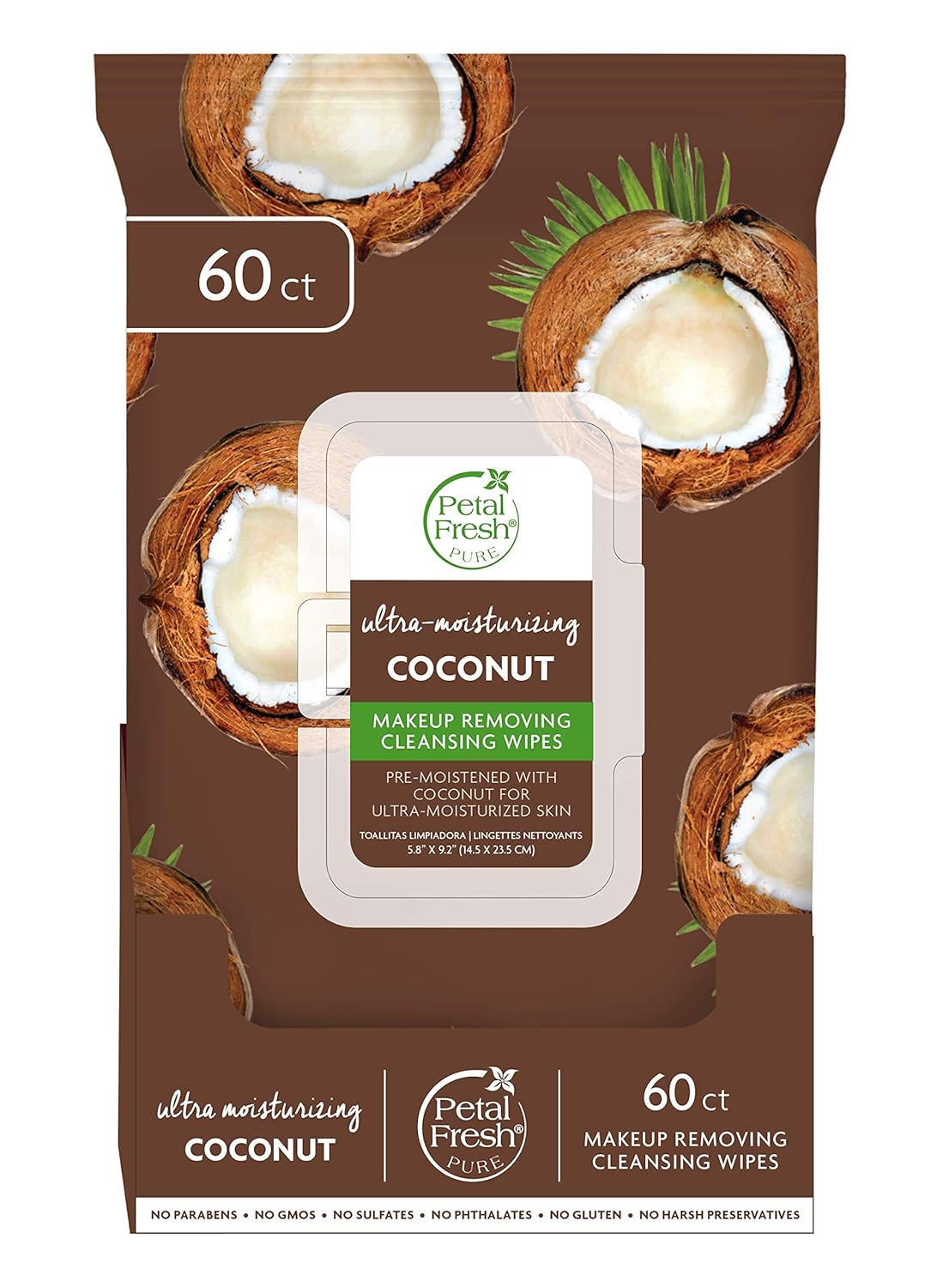 Petal Fresh Pure Makeup Removing Wipes UltraMoisturizing