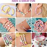 Fournine 31000Pcs Clay Beads Kit 192 Colours Bead Jewelry Making Kids view 5