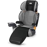 Chicco KidFit Zip Air Plus 2-in-1 Belt Positioning Booster Car Seat, Backless and High Back Booster Seat, for Children Aged 4