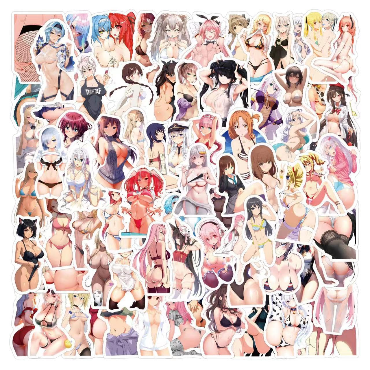 Generic 120 Pcs Sexy Hentai Stickers,Sexy Lewd Anime Girl Stickers for  Adults Uncensored, Nake Porn Stickers Decal for Car,NSFW Stickers,Sex Waifu  Stickers in Kuwait | Whizz 23575408011