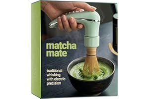 BambooWorx Japanese Tea Set, Matcha Whisk (Chasen), Traditional Scoop (Chashaku), Tea Spoon, The Perfect Set to Prepare a Tra