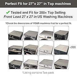 SEIRI 2pcs Washer and Dryer Covers for The