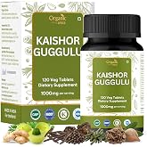 ORGANIC SPREE Kaishor Guggulu 120 Tablets - 60 Days Supply - GMP, HACCP Certified - Supports Joint Health &amp; Overall Wellness*
