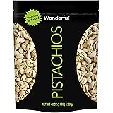 Wonderful Pistachios Resealable Bag, Roasted & Salted Nuts, 48 Oz