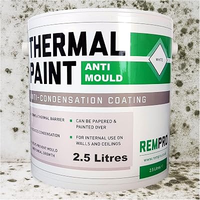 Rempro Thermal Paint 2.5L Anti Mould Insulating Glass Bubble Finish
