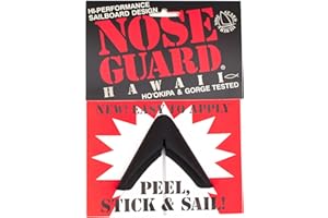 SURFCO HAWAII SurfCo - Windsurf and Sailboard Nose Guard Kit (Available in Black, Red, Silver, and Blue)