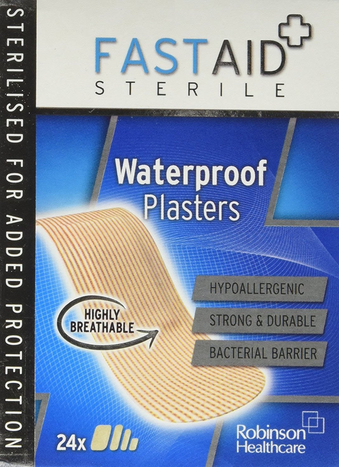 Fastaid+ Antibacterial Barrier WaterProof 24