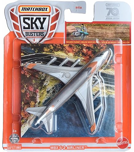 Matchbox Sky Busters Boeing 747-400 Tapis de jeu inclus