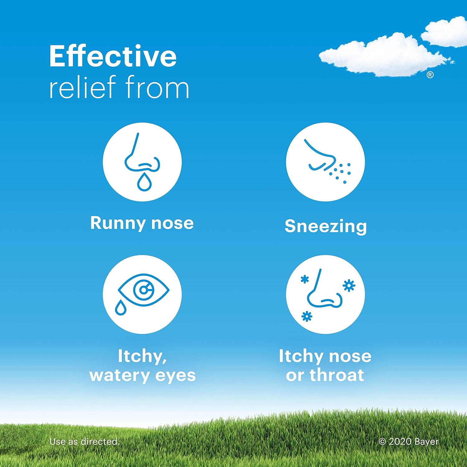 Claritin RediTabs 24 Hour Allergy Medicine, Non-Drowsy Prescription Strength Allergy Relief, Loratadine Antihistamine Tablets, 30 Count: Health & Personal Care