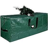 Lulu Home Christmas Tree Storage Bag, 50"x20"x15" Polyester Artificial Tree Storage Bag with Dual Zippers and Sturdy…