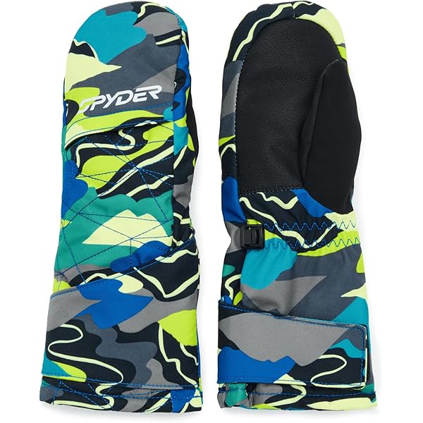 Amazon.com: Spyder Boys Toddler Cubby Ski Mittens: Clothing, Shoes