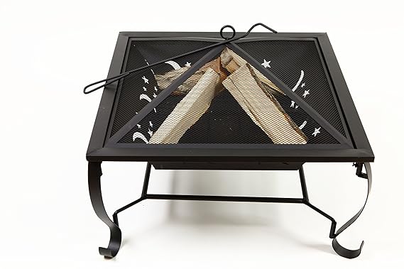 Garten Terrassen Feuerstelle ca 60 x 60 x 48 cm: Amazon.de: Garten