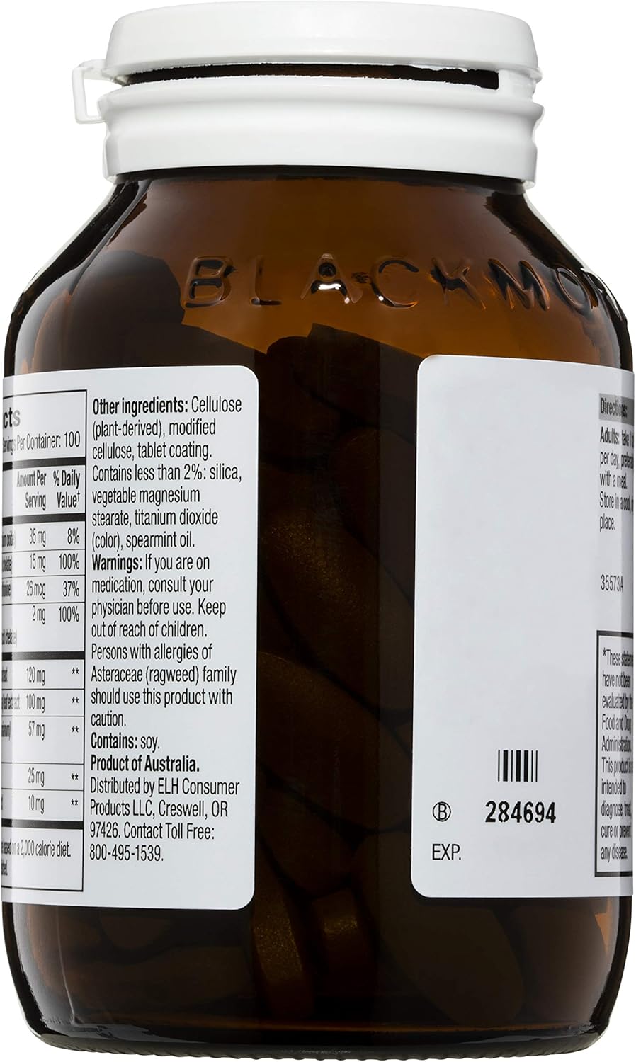 Blackmores Mens Performance Multi 100 Tablets Multivitamin for Men