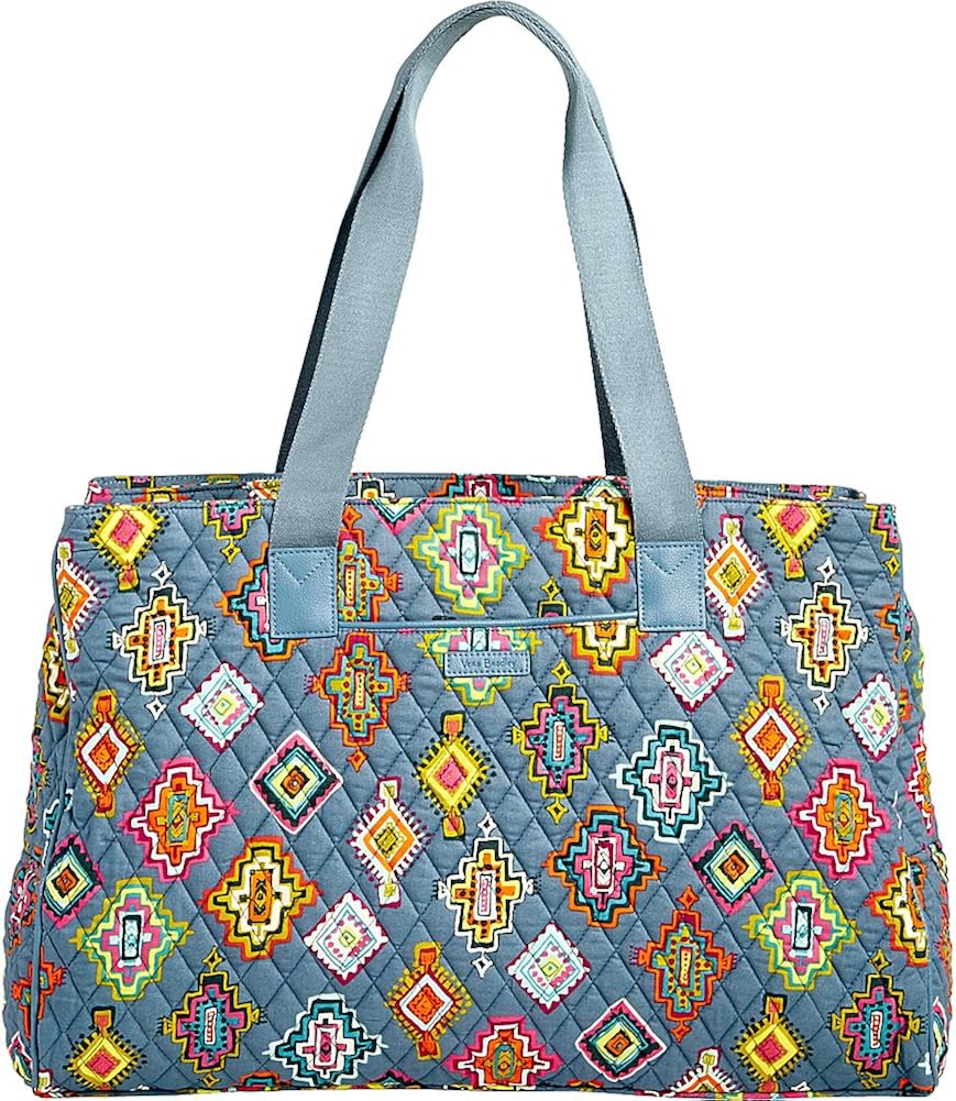 triple compartment travel bag vera bradley