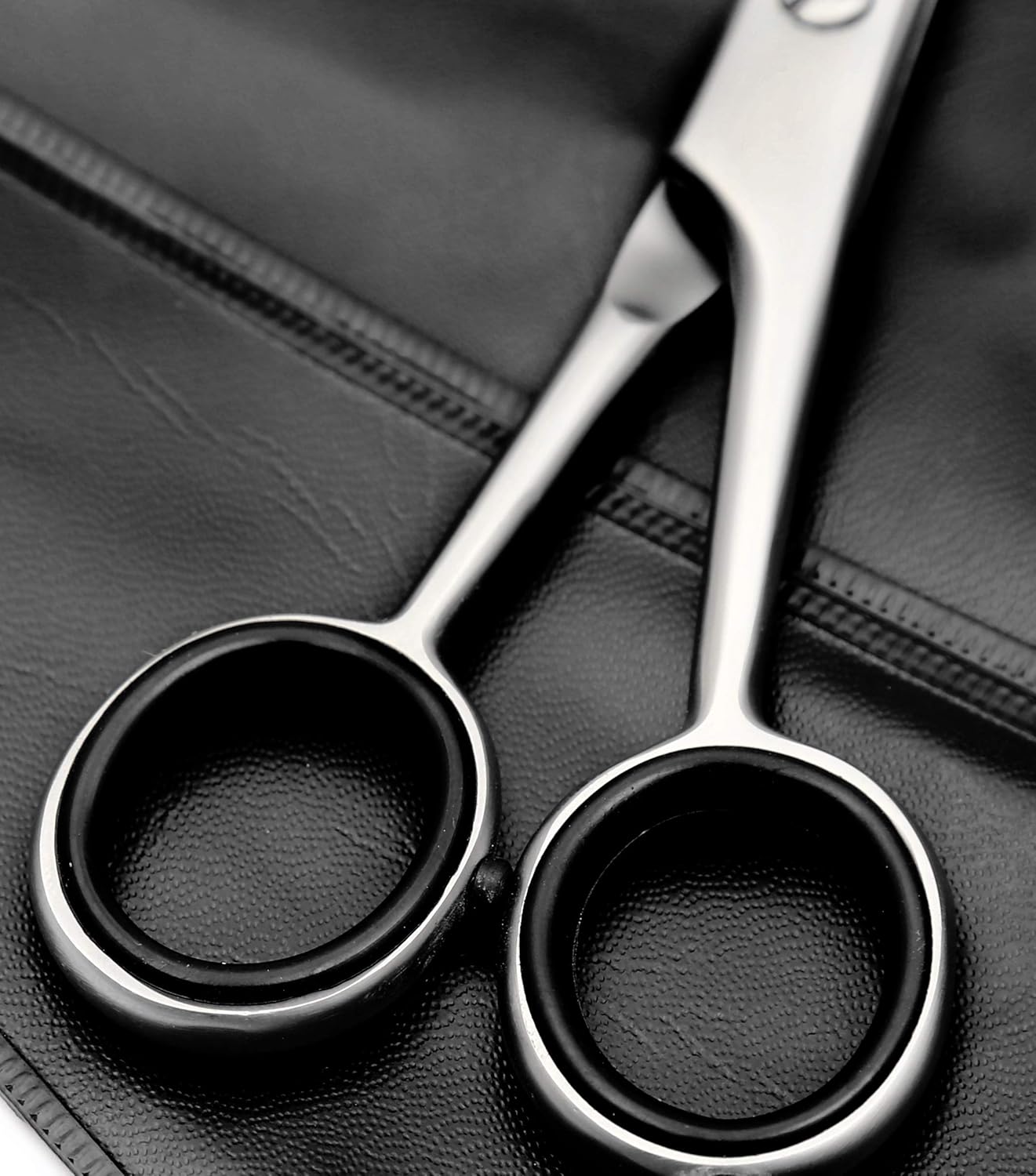 Ruvanti Round Headed Nose Hair Scissors/Safety Scissors for Kids & Infants -5.2" German Stainless Steel Baby Scissors/Baby Nail Scissors.Facial Hair Scissors/Beard Trimming Scissor/Mustache Scissor. : Beauty