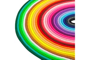 JMUQ 28 Strands Clay Beads Bracelet Making Kit, 28 Colors Friendship Preppy Flat Polymer Clay Heishi Beads for Bracelets Jewelry Making Kit, DIY Arts and Crafts Gifts