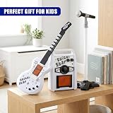 The Magic Toy Shop Kids Electric Guitar Amp Microphone Stand Set White 3+ view 5