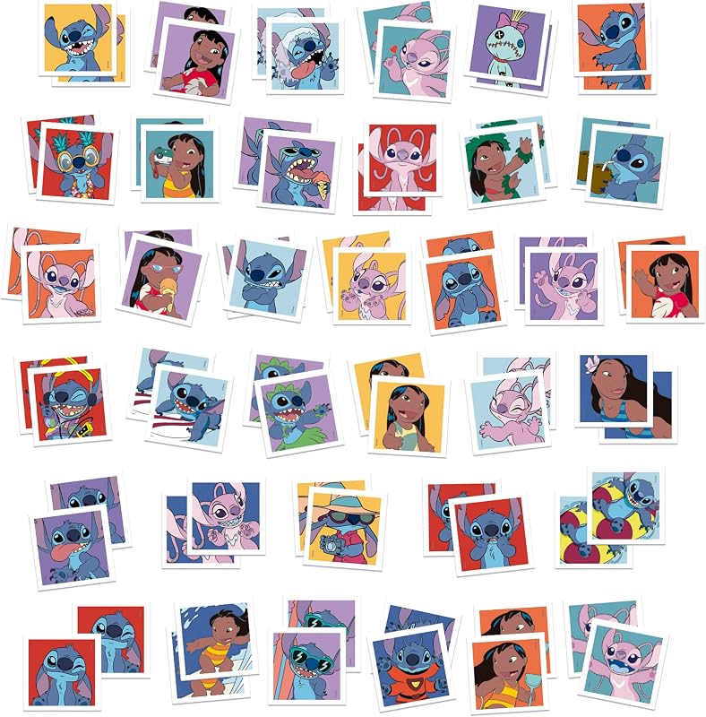 - Identic Stitch. Juego de Memoria Educativo para bebés con 72 Cartas. Encuentra Las Parejas y Trabaja aptitudes básicas como agudeza Visual, atención y Memoria. A Partir de 3 años (20315)