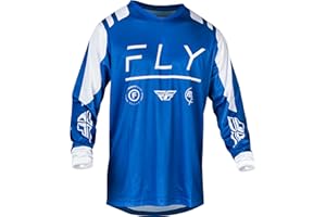 Fly Racing F-16 Men's Jersey (True Blue/White, Medium)