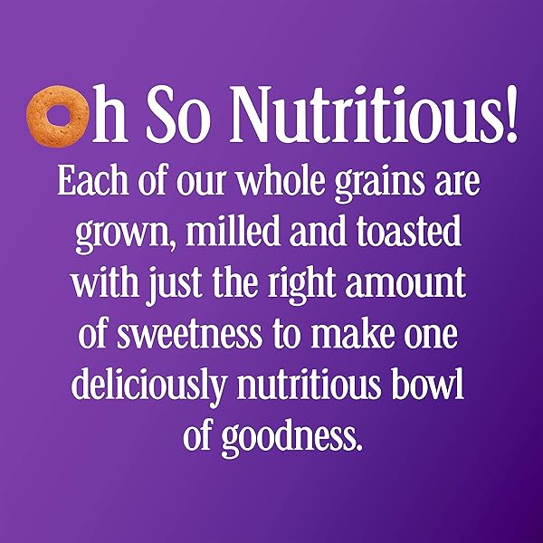 MULTI GRAIN CHEERIOS, HEART HEALTHY BREAKFAST CEREAL, LARGE SIZE, 12 OZ