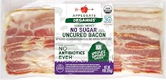 Applegate, Organic No Sugar Uncured Bacon, 8 oz