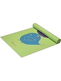 Gaiam Kids Yoga Mat Exercise Mat, Yoga for Kids with Fun Prints - Playtime for Babies, Active & Calm Toddlers and Young Children