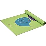 Gaiam Kids Yoga Mat Exercise Mat, Yoga for Kids with Fun Prints - Playtime for Babies, Active & Calm Toddlers and Young Child