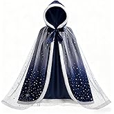 YYSSNM Girls Princess Dress with Crown Magic Wand Cape Princess Costumes for Party Cosplay3-9