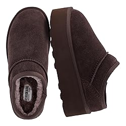 CUSHIONAIRE Women's Huggy Genuine Suede cozy mule