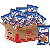 Herr's Pretzel Stix, 16 Ounce (Pack of 7 Bags) – Crunchy Pretzel Sticks with a Salty Snap – Perfect for Parties, Lunchboxes, and Munching