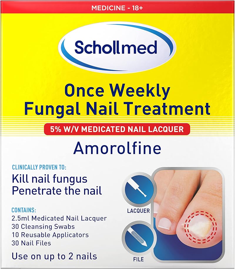 Schollmed Once Weekly Fungal Nail Treatment Amorolfine 2.5 ml