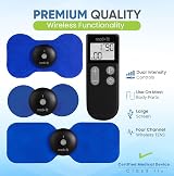 Med-Fit 4 Channel Wireless TENS EMS Machine for Pain Relief & Relaxation view 2