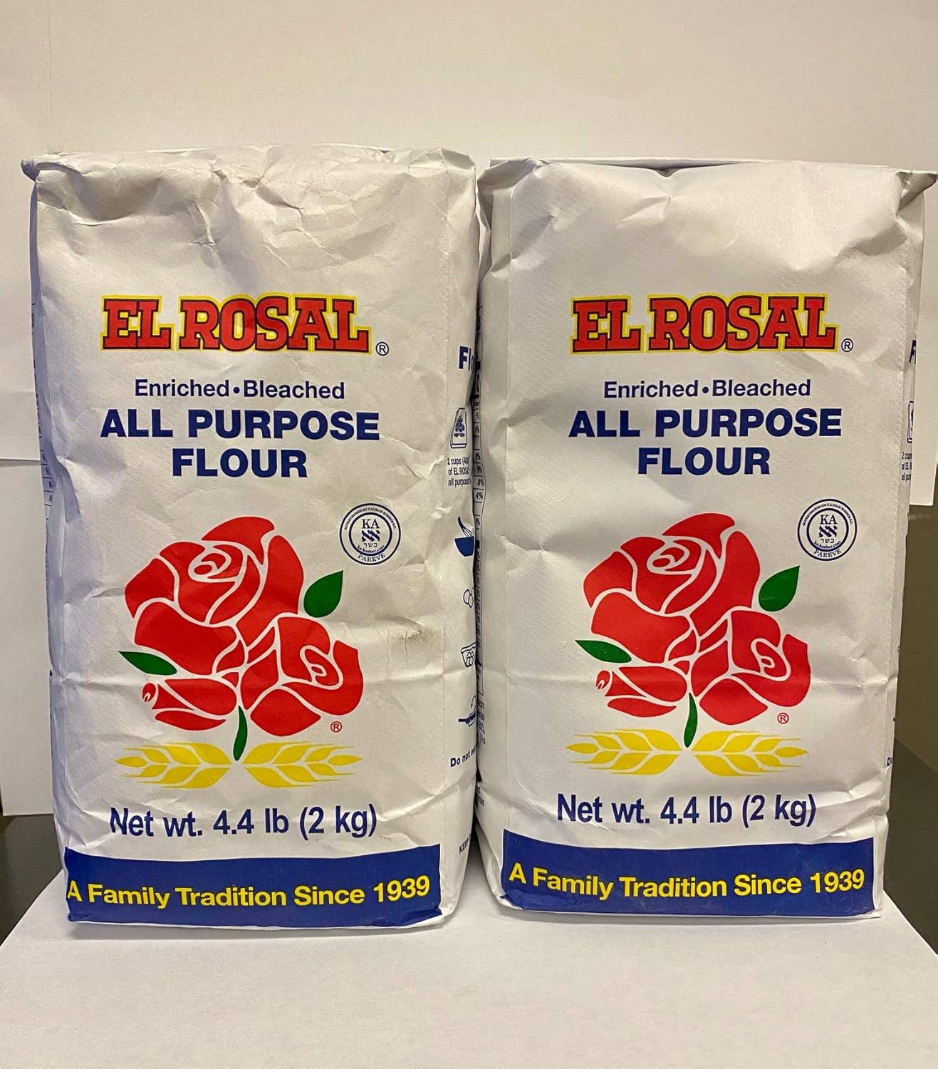 EL ROSAL ALL PURPOSE FLOUR 4.4LB 2 BAG BUNDLE Grocery