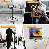 ULANZI Projector Stand, Adjustable Laptop Tripod 60-152cm, 3kg Capacity view 3