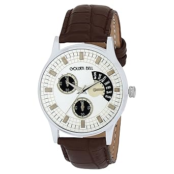 Police Analogue Display Silver Dial Mens Watch, 1037GB