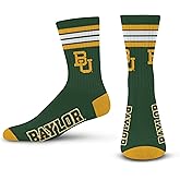 For Bare Feet NCAA unisex-adult 4 Stripe Deuce Crew Ncaa