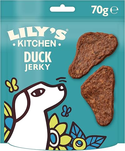 Lily’s Kitchen Mighty Duck Mini Jerky Treats 8 x 70g for Dogs