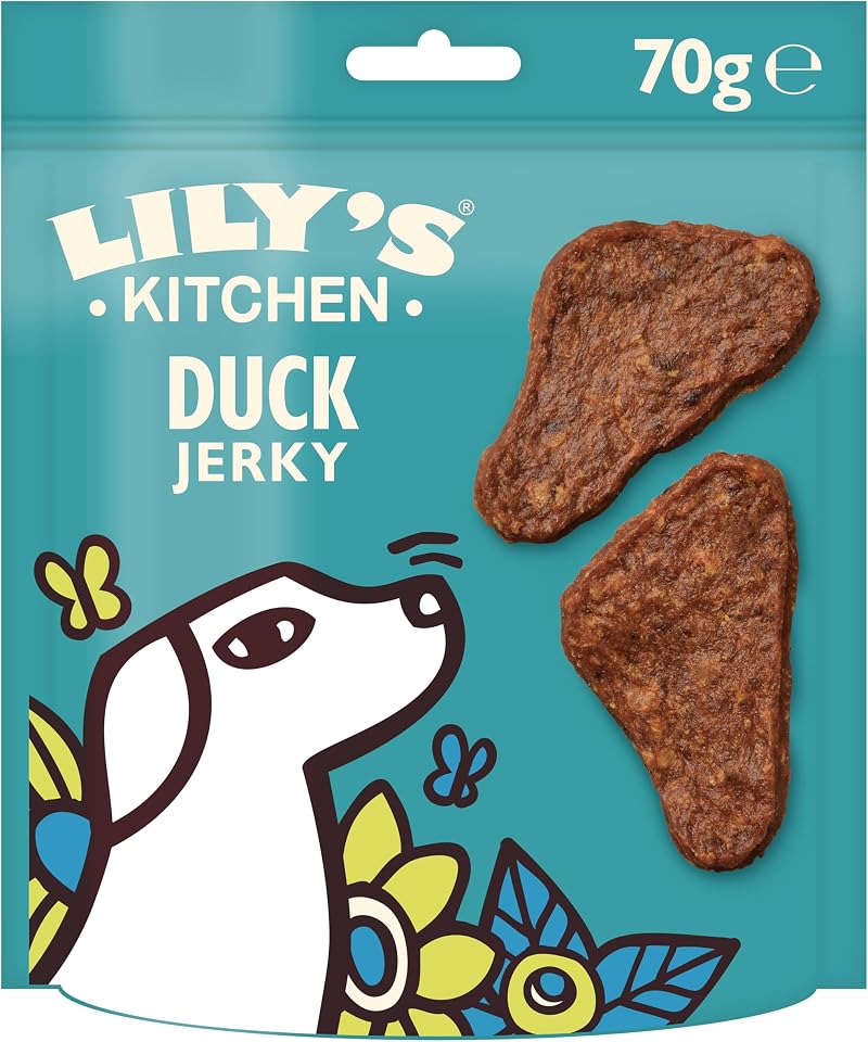 Lily’s Kitchen Mighty Duck Mini Jerky Treats 8 x 70g for Dogs