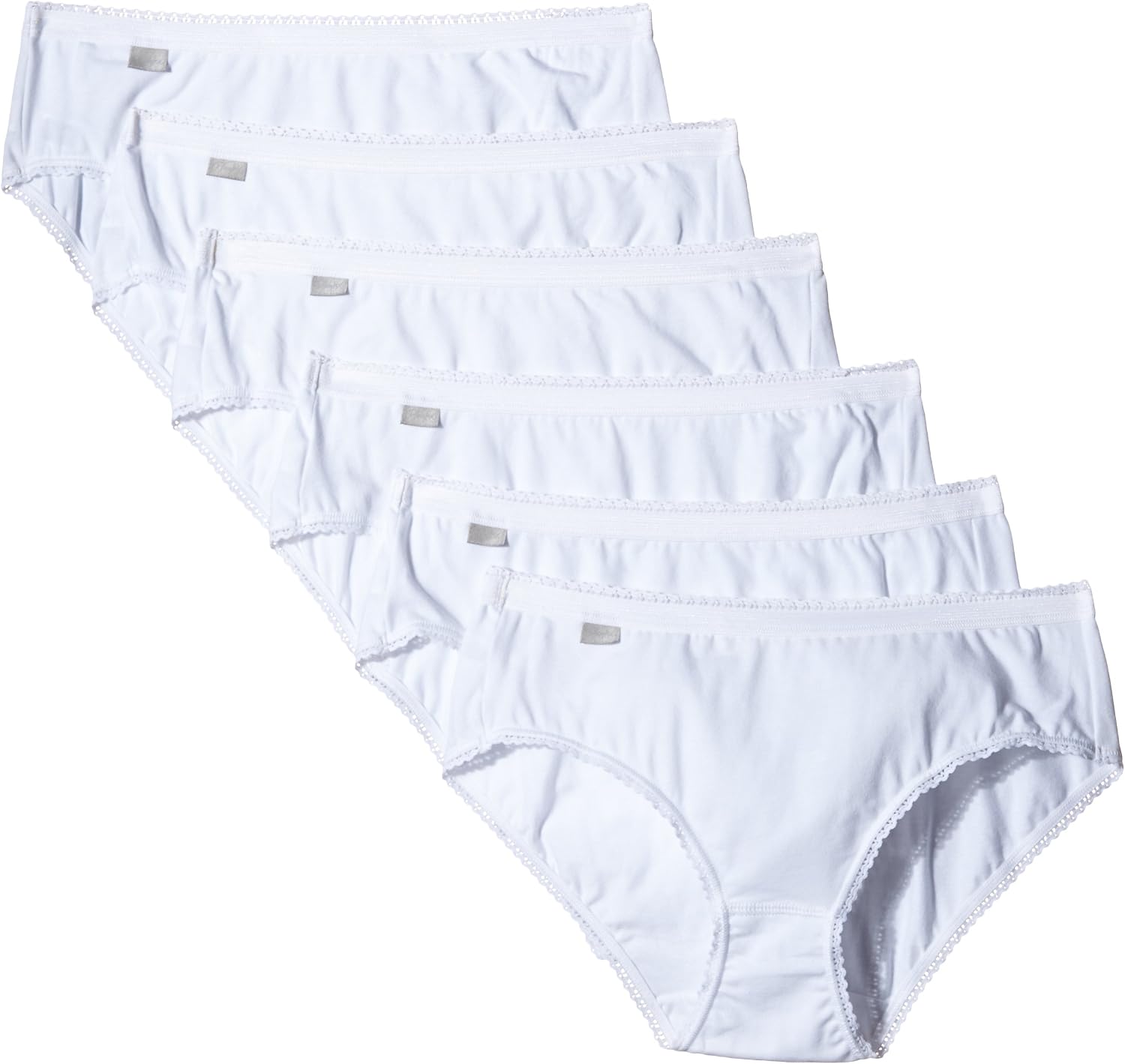 Playtex Damen Midislip Aus Bio-Baumwolle – Ultraweich, GOTS-zertifiziert, 2er-Pack