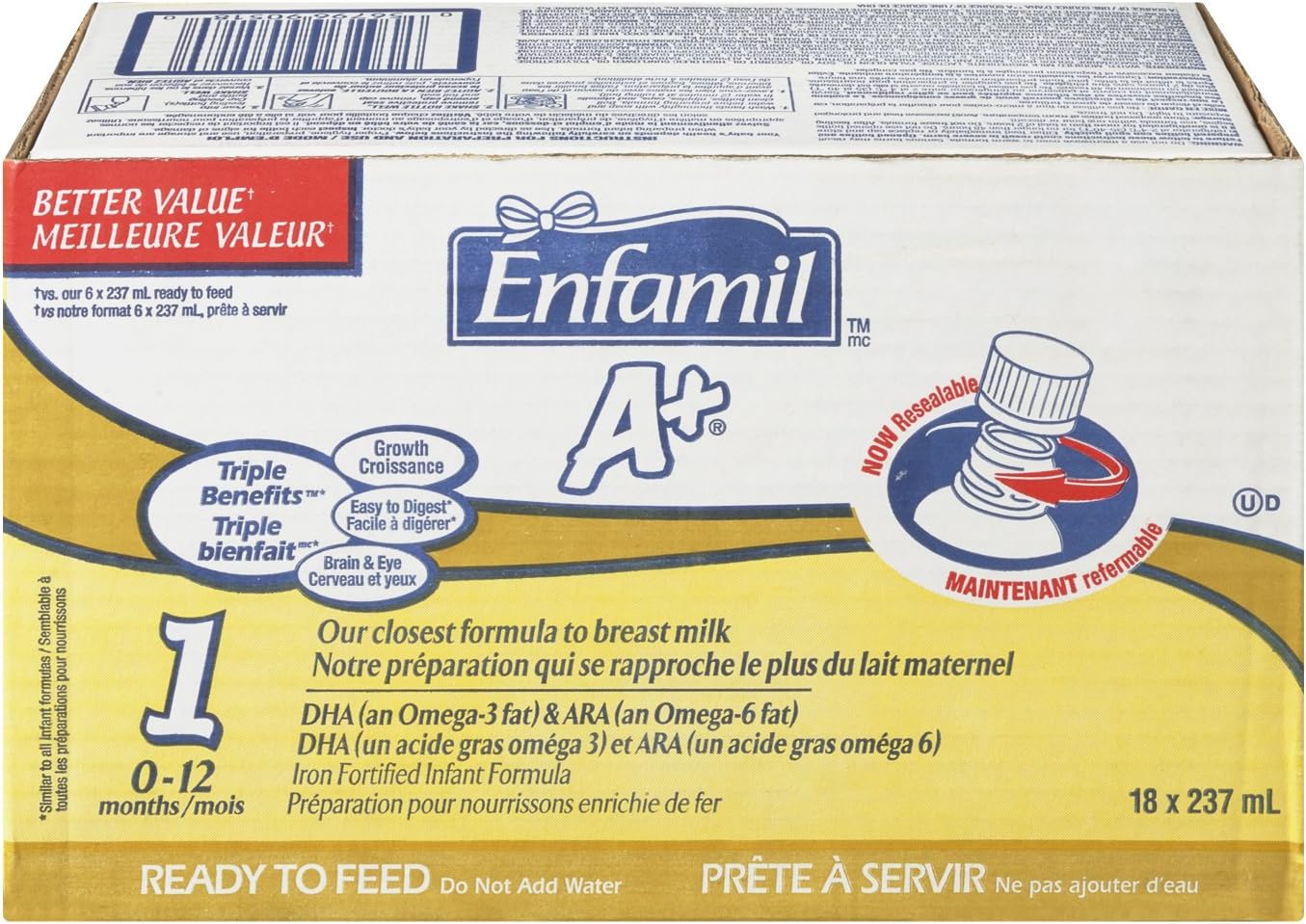 parents choice iron fortified formula