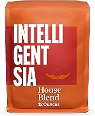 Intelligentsia Coffee, Light Roast Whole Bean Coffee, 100% Arabica Coffee - House Blend 12 Ounce Bag