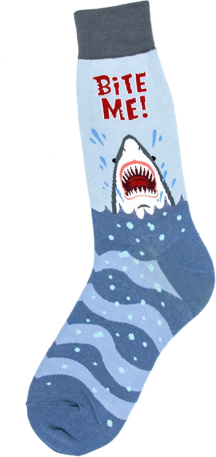 Foot Traffic, Men's Animal-Themed Socks, Fits Mens Shoe Sizes 7-12