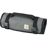 Carhartt Utility Roll Organizer Gravel | Durable, Water-Resistant Tool Roll, 16 Pocket