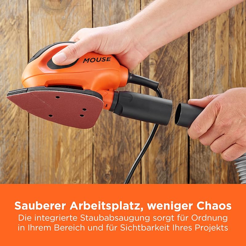 Mouse 55W kompakter Detailschleifer, BEW230BCA-QS