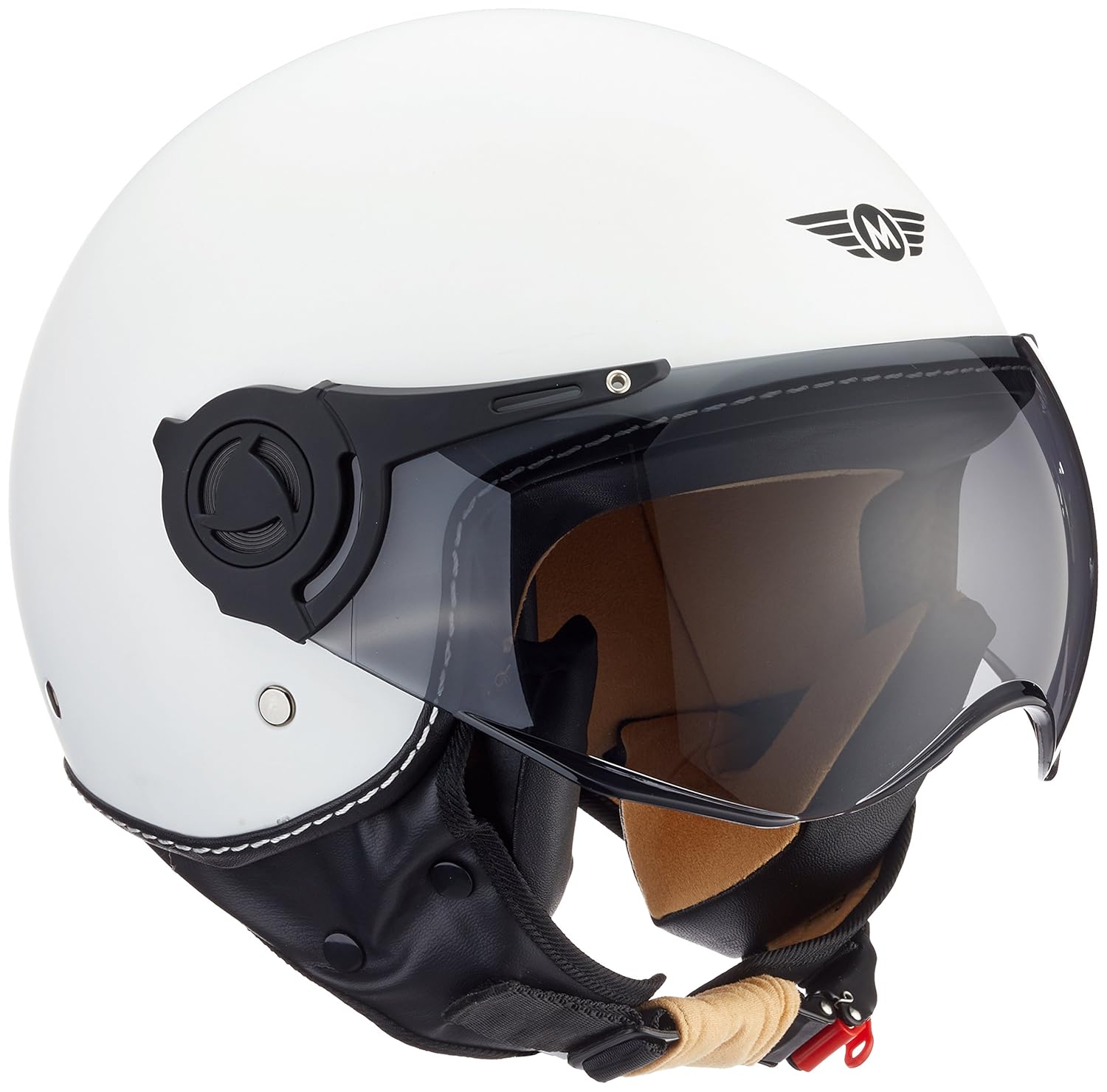 Moto Helmets H44: 1,7 gut | Erschwinglicher Stadthelm für Fahrten bei Tag